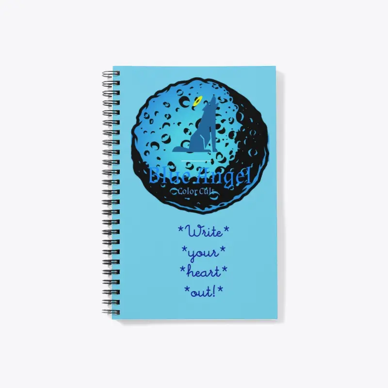 Blue Angel Notebook