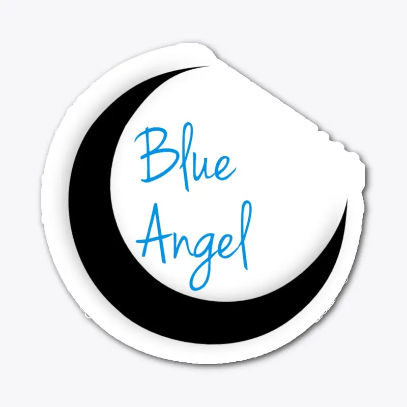 Blue Angel Die Cut Stickers